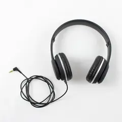 iLive Black Wired Headphones with Adjustable Band 