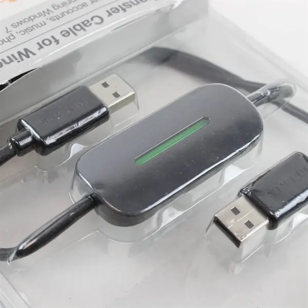 Belkin 8ft Easy Transfer Double USB Cable for Windows XP/Vista/7