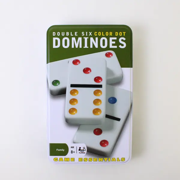 Cardinal Double Six Color Dot Dominos 2007