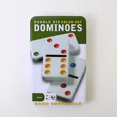 Cardinal Double Six Color Dot Dominos 2007