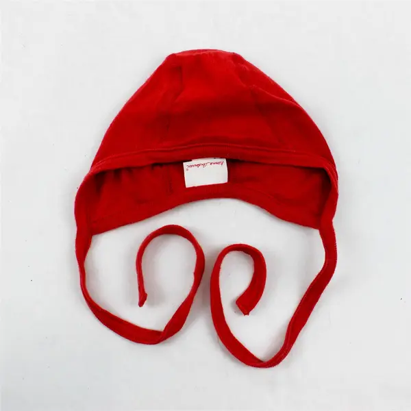 Hanna Andersson Red Cap Bonnet Baby's XS