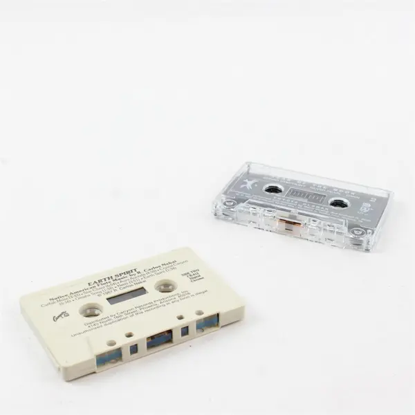 Lot of 2 Cassettes Tear of the Moon Coyote Oldman Nakai Earth Spirit