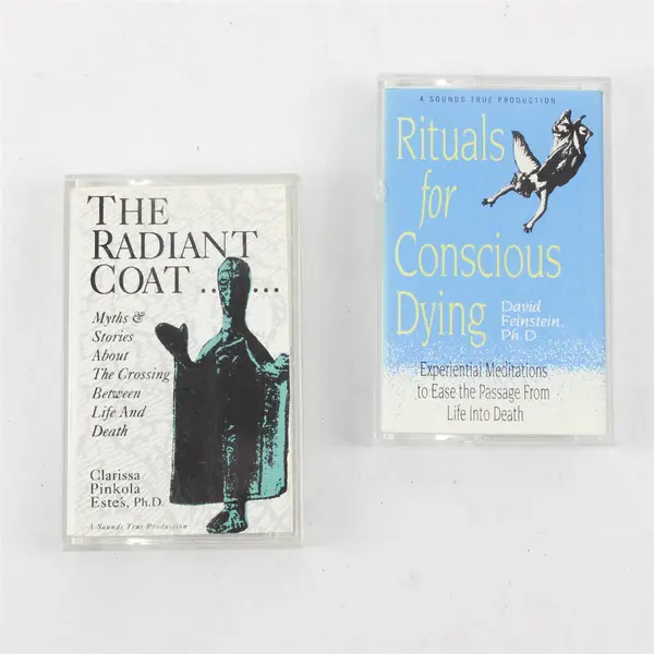 Lot of 2 Cassette Tapes Rituals for Conscious Dying & The Radiant Coat