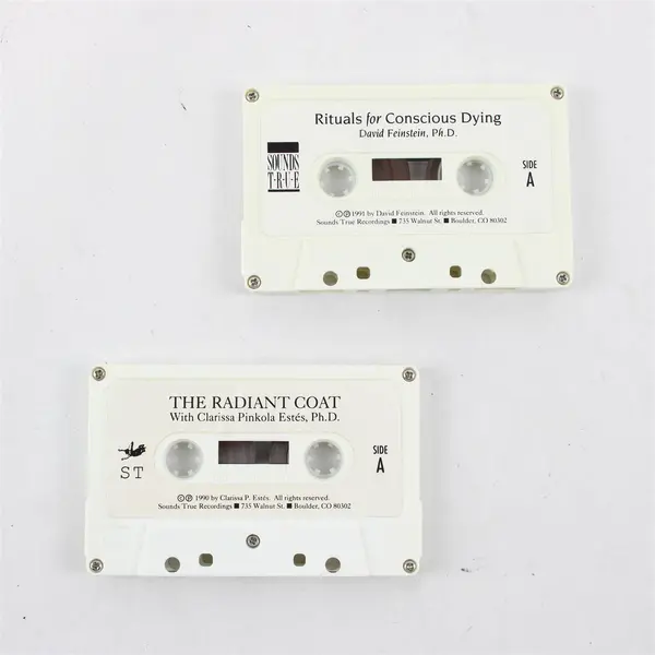 Lot of 2 Cassette Tapes Rituals for Conscious Dying & The Radiant Coat