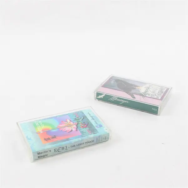 Lot of 2 Cassette Tapes - Merlin's Magic Light & Reiki Touch (Scott Fitzgerald)