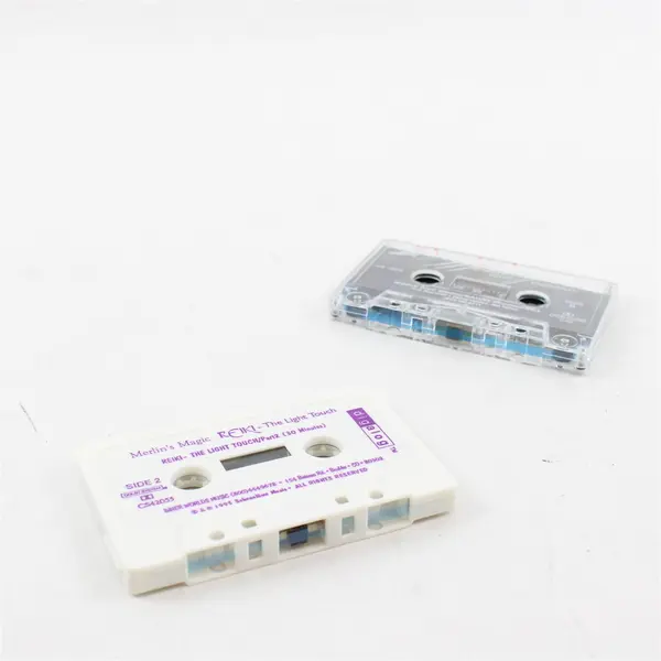 Lot of 2 Cassette Tapes - Merlin's Magic Light & Reiki Touch (Scott Fitzgerald)