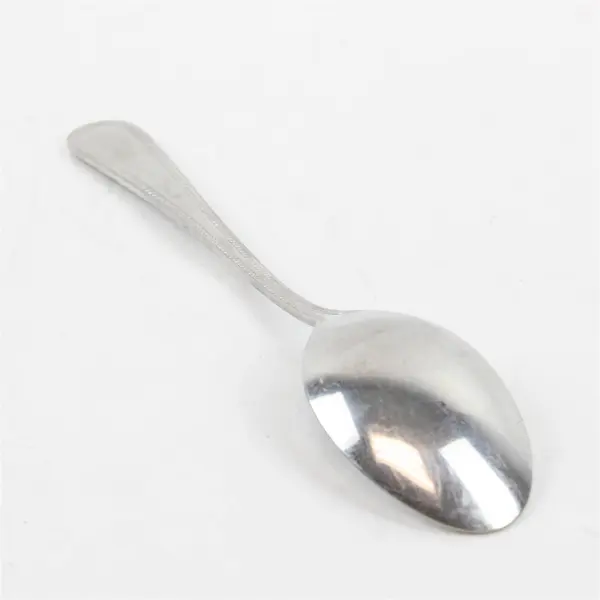 Lot of 2 Retroneu Beads Stainless Steel Oval Soup Spoons 7.5"