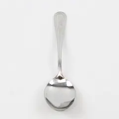 Retroneu Beads Stainless Steel Oval Soup Spoon 8 in