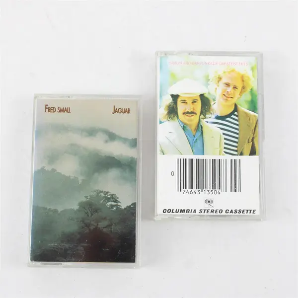 Lot of 2 Cassette Tapes Fred Small Jaguar & Simon & Garfunkel Greatest Hits