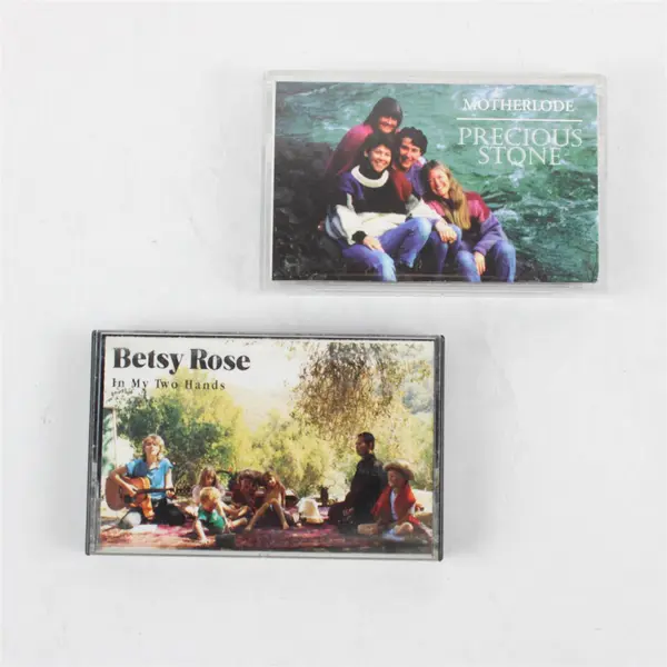 Lot of 2 Cassette Tapes Betsy 'In My Two Hands' & Motherlode 'Precious Stone'