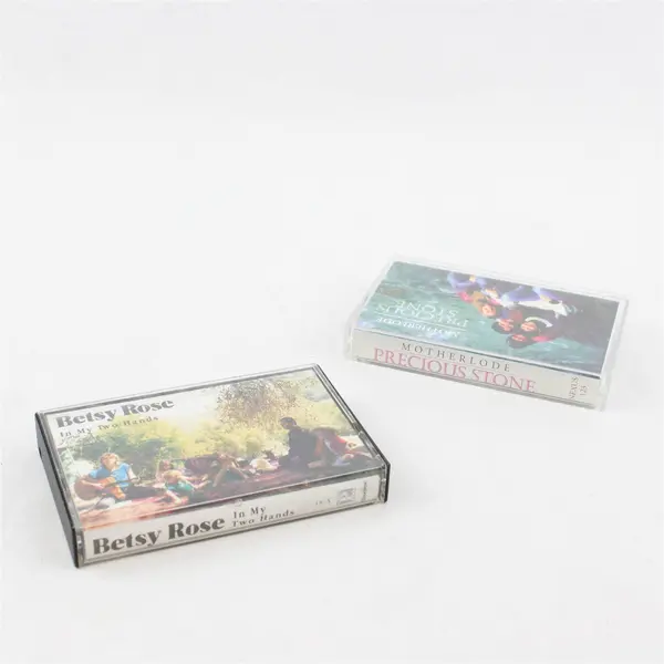 Lot of 2 Cassette Tapes Betsy 'In My Two Hands' & Motherlode 'Precious Stone'