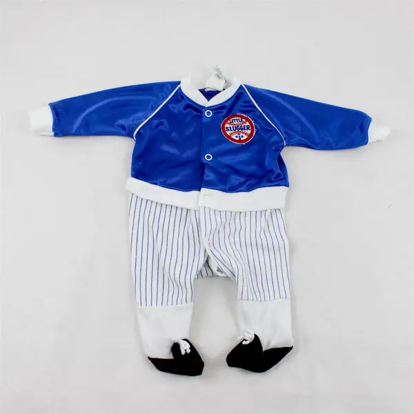 Rattlers Little Slugger Baseball Footed One-Piece Newborn 0-10 Lbs