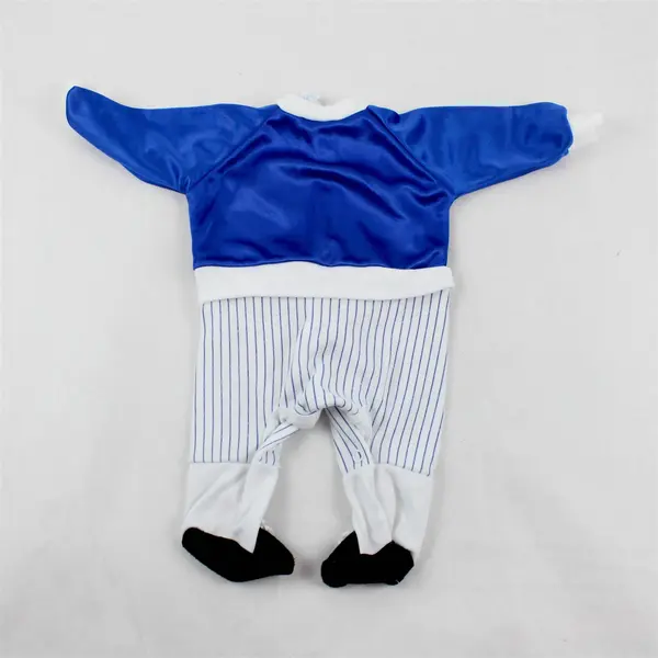 Rattlers Little Slugger Baseball Footed One-Piece Newborn 0-10 Lbs