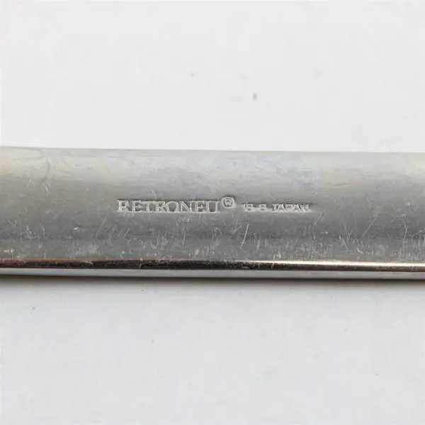 Retroneu Empire State Gold Stainless Steel 8.5in Serving Fork