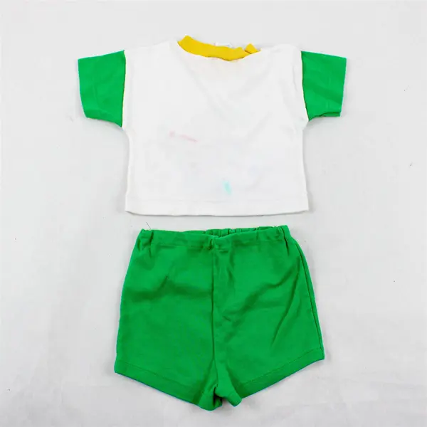 Vintage Take Ten 2-Pc Fishing Dinosaur Graphic Outfit Baby's Size 3-6 Months