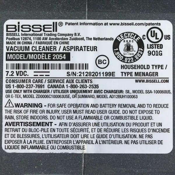 BISSELL Pet Stain Eraser Advanced Cordless Portable Spot Cleaner
