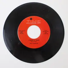 Ray Charles I Found My Baby Guitar Blues Record 7" Vinyl Record
