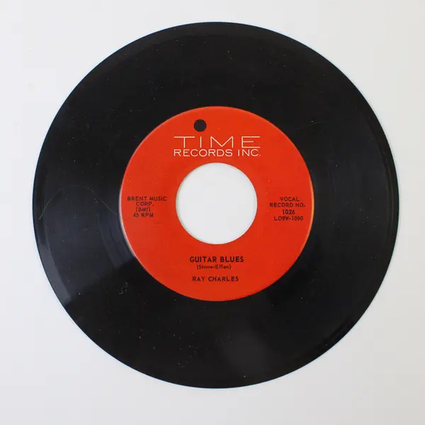 Ray Charles I Found My Baby Guitar Blues Record 7" Vinyl Record