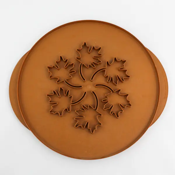 Reversible Plastic Nordic Ware Apple Pie Top Crust Cutter Apples And Leaves