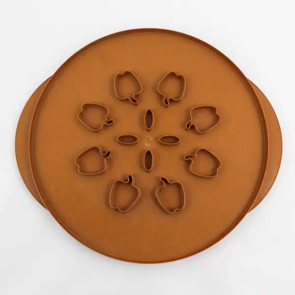 Reversible Plastic Nordic Ware Apple Pie Top Crust Cutter Apples And Leaves