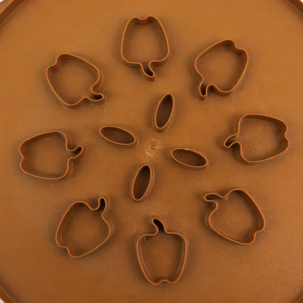 Reversible Plastic Nordic Ware Apple Pie Top Crust Cutter Apples And Leaves