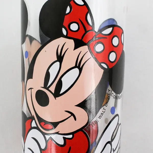 Vintage Anchor Hocking Walt Disney Juice Glass Mickey Minnie Donald Duck 5.5" 