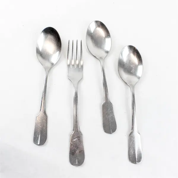 Mixed Lot of Four WMF Cromargan Flatware in the Pattern Cachet. Made in Austria
