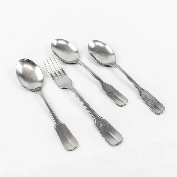 Mixed Lot of Four WMF Cromargan Flatware in the Pattern Cachet. Made in Austria
