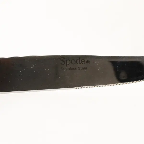 Lot of 4 Image by Spode Stainless Dinner Knives