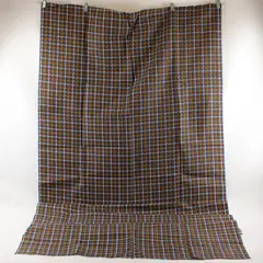 Plaid W Pattern Fabric Blue Yellow White 36 x 51.5 in Sewing Craft