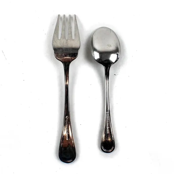 Lot of Two 18/10 Stainless Roberts and Belk Flatware in Continental 
