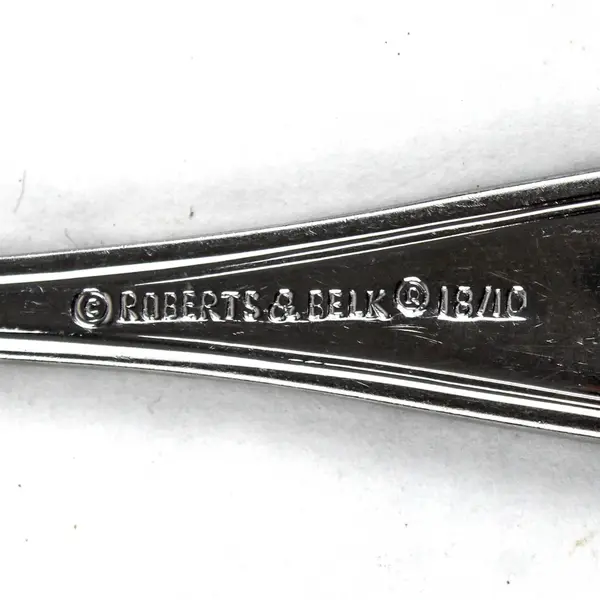 Lot of Two 18/10 Stainless Roberts and Belk Flatware in Continental 