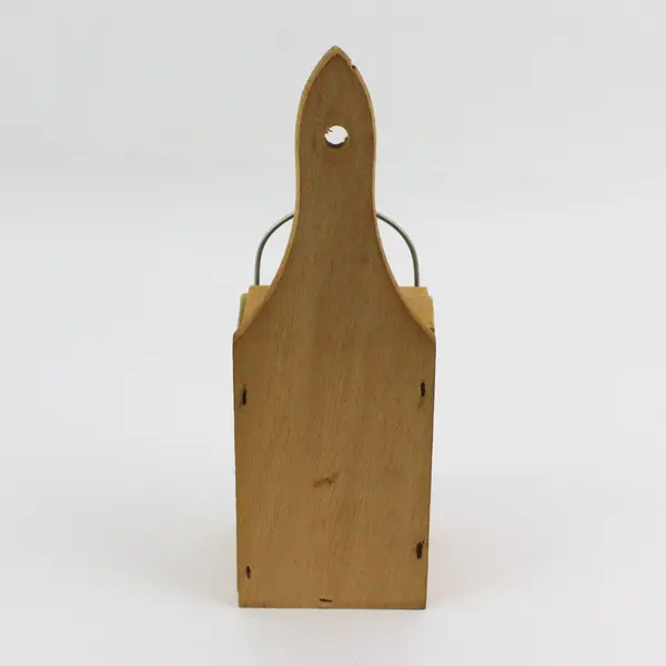 Vintage Primitive Wooden Hard Cheese Grater Box 