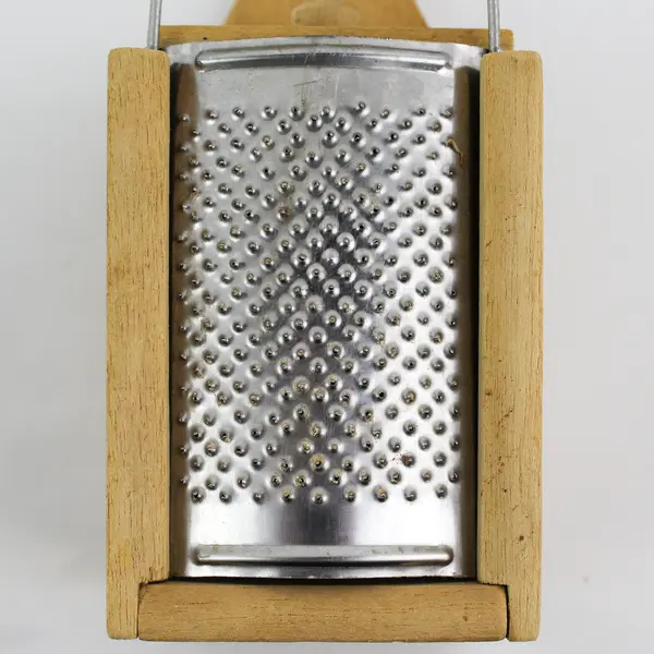 Vintage Primitive Wooden Hard Cheese Grater Box 