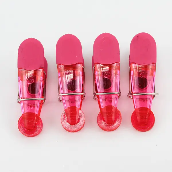 Lot Of 11 Pink Magnetic Bag Clips 