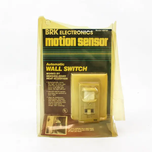 BRK Electronics Motion Sensor Wall Switch Automatic Occupancy Sensor New