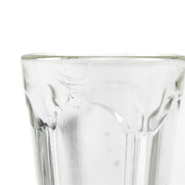Lot of 3 Clear Glass Shot Glasses Assorted Used Pre-Owned 