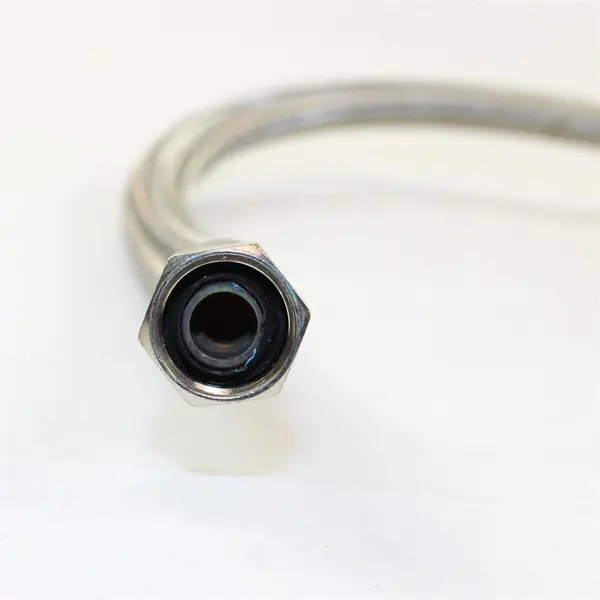 Stainless Steel Faucet Connector 3/8" Compression x 1/2" FIP 20" Flexible