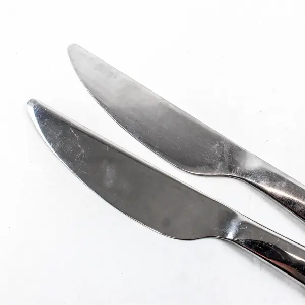 Lot of Two Veil Dinner Knives by Gourmet Settings