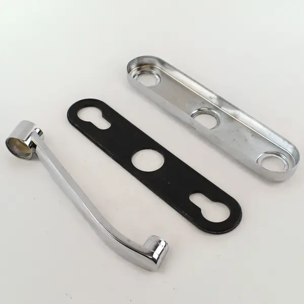 Chrome-Plated Kitchen Faucet Spout with Spigot & Handles Gasket - Replacement