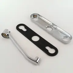 Chrome-Plated Kitchen Faucet Spout with Spigot & Handles Gasket - Replacement