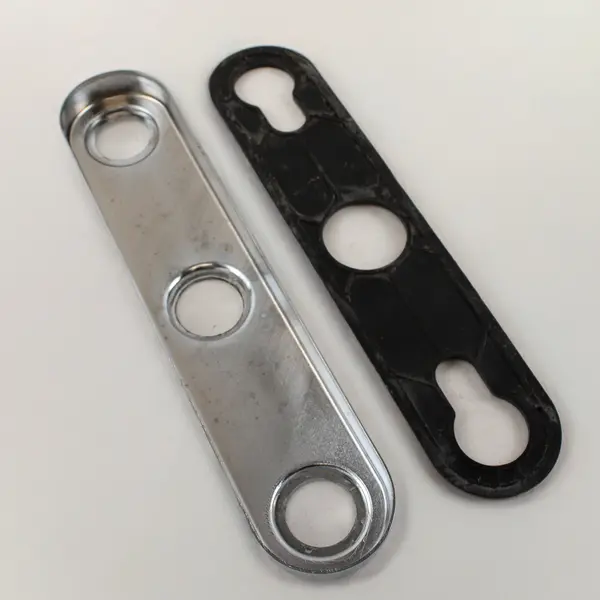 Chrome-Plated Kitchen Faucet Spout with Spigot & Handles Gasket - Replacement