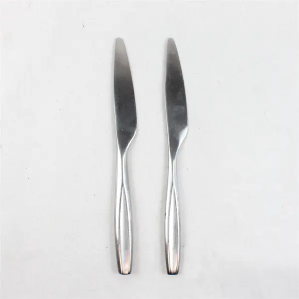 Set of  two GON10 Stainless Dinner Knives by Gourmet Settings