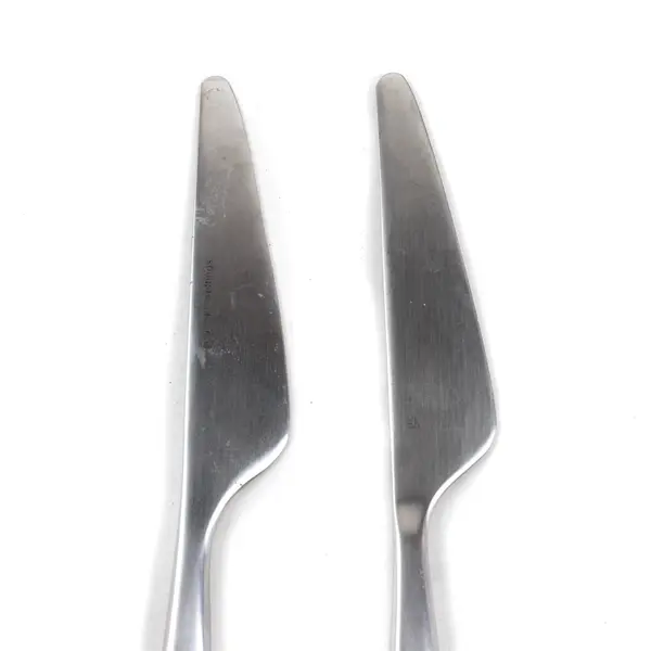 2 Stainless French Dinner Knives by Gourmet Settings in the Pattern Balance