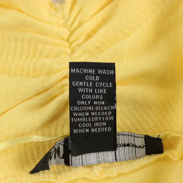 INC International Concepts Sunshine Yellow Ruffled Cardigan Women's XL