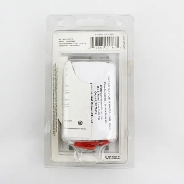 Craftmade 3-Speed Quiet Fan Slide Control  CM-3SSC/PW NIP
