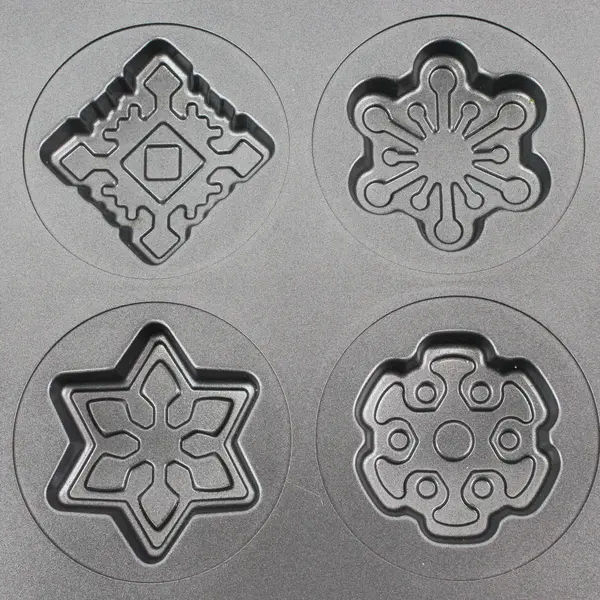 Wilton Christmas Snowflake and Star Cookie Mold Pan 11" x 16.5"