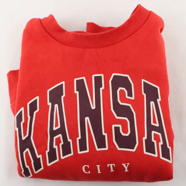 Weekend Academy Red Kansas City Sweatshirt Youth Medium 7-8