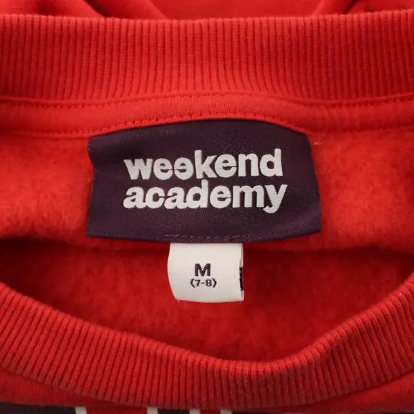 Weekend Academy Red Kansas City Sweatshirt Youth Medium 7-8