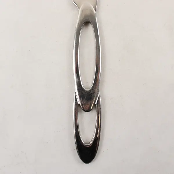 Lot of 2 Retroneu Double Loop Stainless 9.5" Dinner Knife and 8" Oval Soup Spoon